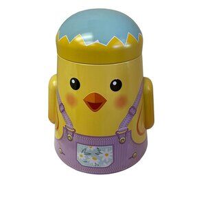 Chickie Beastie Yellow Bird Canninster Dressed in Paint and Suspenders Gift Box